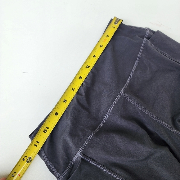 Women's  Full Length Yoga Lounge Leggings Stretch Charcoal Gray Sz S - Picture 6 of 9